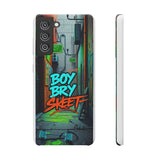 Urban Graffiti Phone Case for Boys - Gritty Streetwear Style