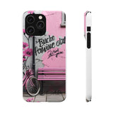 Graffiti Phone Case: Urban Chic with a Feminine Twist - Phone Case by Printify | Unique designs from ArteoDesign