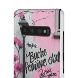 Urban Graffiti Phone Case for Girls - Soft Neon Street Art