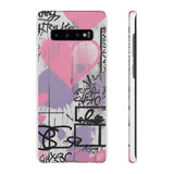 Urban Graffiti Chic Phone Case - Street Art for Girls