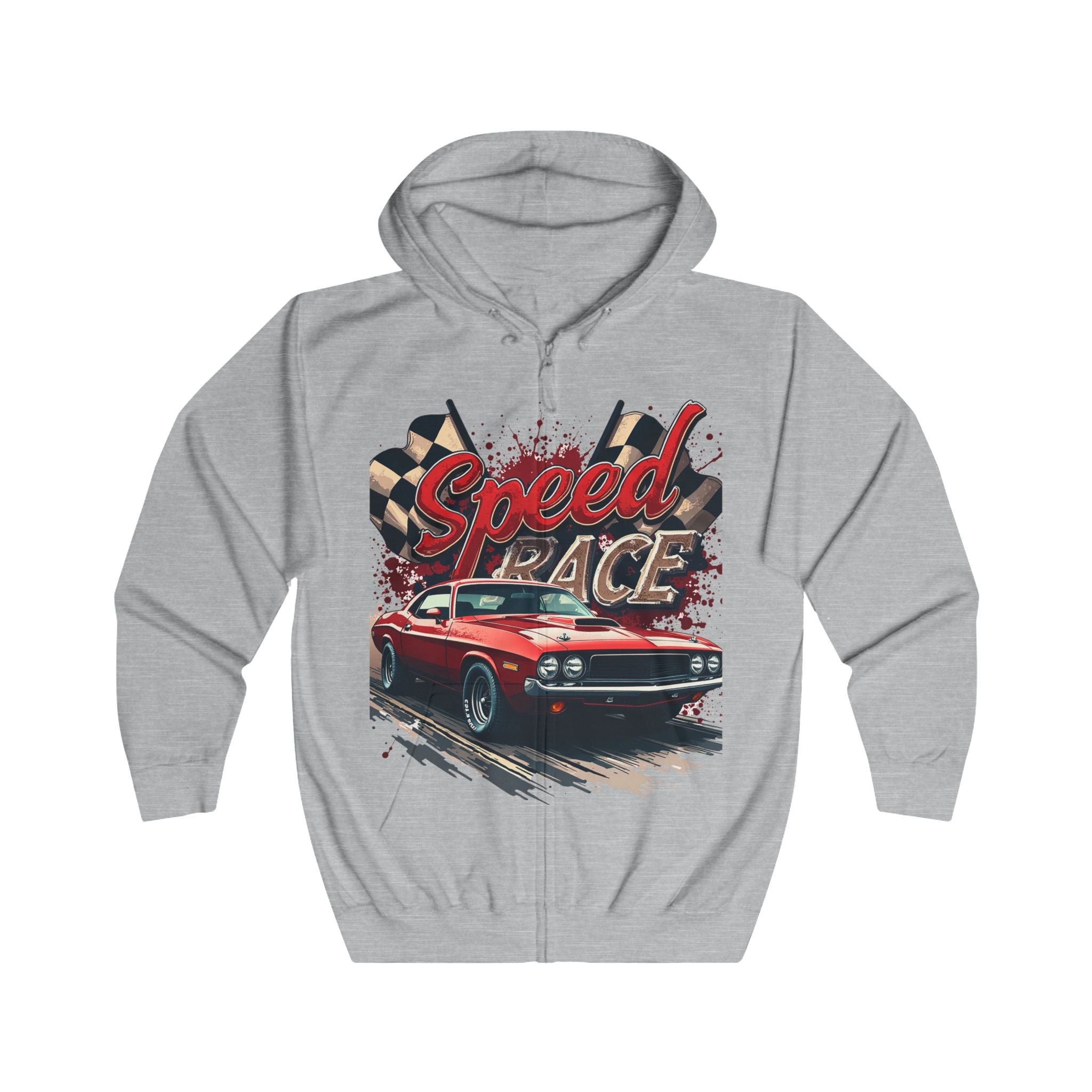 Speed Legend Racing Hoodie for Men – Bold Car Enthusiast Apparel