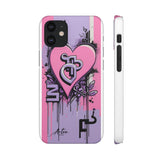 Graffiti Phone Case: Urban Chic for Girls with London Skylin - Phone Case by Printify | Unique designs from ArteoDesign