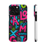 Graffiti Phone Case for Girls: Urban Chic Meets Street Style - Phone Case by Printify | Unique designs from ArteoDesign