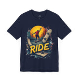 Men's Skateboarding Ride Graphic T-Shirt - Urban Style