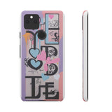 Graffiti Phone Case for Girls: Urban Chic Meets Feminine Sty - Phone Case by Printify | Unique designs from ArteoDesign