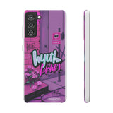 Urban Graffiti Chic Phone Case - Cool Street Style for Girls