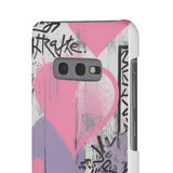 Chic Urban Graffiti Phone Case for Girls - Street Art Design