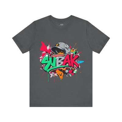 Subak Street Legends Men's Tee - Bold Urban Graffiti