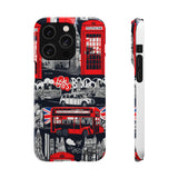 Edgy London Street Art Graffiti Phone Case for Boys