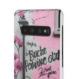 Graffiti Phone Case: Urban Chic with a Feminine Twist - Phone Case by Printify | Unique designs from ArteoDesign