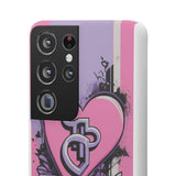 Graffiti Phone Case: Urban Chic for Girls with London Skylin - Phone Case by Printify | Unique designs from ArteoDesign