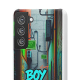 Urban Graffiti Phone Case for Boys: Embrace Streetwear Style - Phone Case by Printify | Unique designs from ArteoDesign