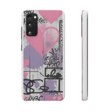 Graffiti-Inspired Phone Case: London Skyline for Girls - Phone Case by Printify | Unique designs from ArteoDesign