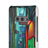 Urban Graffiti Chic: London Skyline Phone Case for Girls - Phone Case by Printify | Unique designs from ArteoDesign