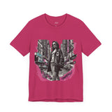 Women's Urban Cityscape Tee - Stylish Graphic Streetwear