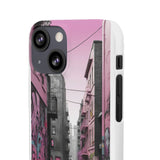 Stylish Graffiti Phone Case for Girls - Urban Elegance Design