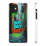 Urban Graffiti Phone Case - Gritty Streetwear for Boys