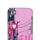 Streetwear Graffiti Phone Case for Girls - Soft and Bold Style