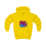 Stay Wild Kids Hoodie – Vibrant Playful Design