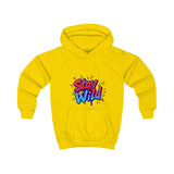 Stay Wild Kids Hoodie - Vibrant and Playful Graphic Design