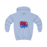 Stay Wild Kids Hoodie – Vibrant Playful Design