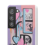 Graffiti Phone Case for Girls: Urban Chic Meets Feminine Sty - Phone Case by Printify | Unique designs from ArteoDesign