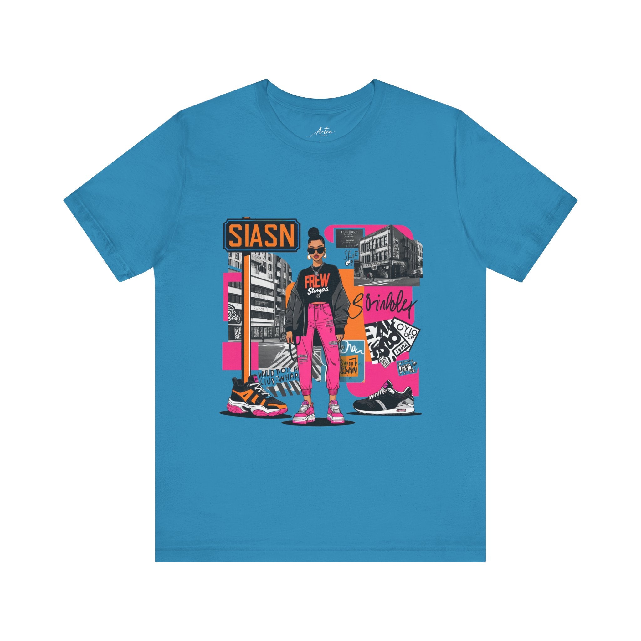 Street Style Diva Tee - Bold Women's Urban Graphic