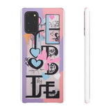 Graffiti Phone Case for Girls: Urban Chic Meets Feminine Sty - Phone Case by Printify | Unique designs from ArteoDesign