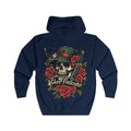 Bold Skull & Roses Streetwear Hoodie