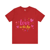 White Love in the Air T-Shirt - Whimsical Design