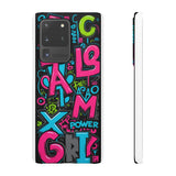 Graffiti Phone Case for Girls: Urban Chic Meets Street Style - Phone Case by Printify | Unique designs from ArteoDesign