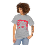 Hearts in Harmony - Romantic Unisex Tee for Love Celebration