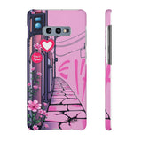 Streetwear Graffiti Phone Case for Girls - Soft and Bold Style