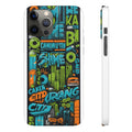 Urban Graffiti Style Phone Case - Chic for Girls