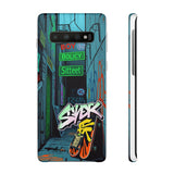 Graffiti-Inspired Phone Case for Girls: Urban Chic Style - Phone Case by Printify | Unique designs from ArteoDesign