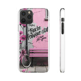 Urban Graffiti Phone Case for Girls - Soft Neon Street Art