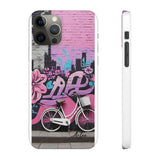 Graffiti Phone Case for Girls: Urban Chic with a Feminine Tw - Phone Case by Printify | Unique designs from ArteoDesign