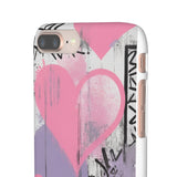 Urban Graffiti Chic Phone Case - Street Art for Girls