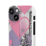 Graffiti-Inspired Phone Case: London Skyline for Girls - Phone Case by Printify | Unique designs from ArteoDesign