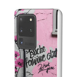 Urban Graffiti Phone Case for Girls - Soft Neon Street Art