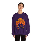 Bat Attack Unisex Sweatshirt - Spooky Halloween Style for All