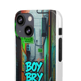 Urban Graffiti Phone Case for Boys - Gritty Streetwear Style