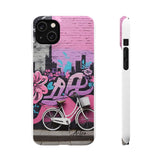 Graffiti Phone Case for Girls: Urban Chic with a Feminine Tw - Phone Case by Printify | Unique designs from ArteoDesign