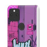 Chic Urban Graffiti Phone Case for Girls - Cool Street Style