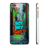 Urban Graffiti Phone Case for Boys - Gritty Streetwear Style