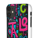 Graffiti Phone Case for Girls: Urban Chic Meets Street Style - Phone Case by Printify | Unique designs from ArteoDesign