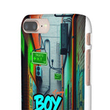 Urban Graffiti Phone Case for Boys - Gritty Streetwear Style