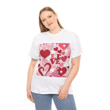 Valentine’s Day Heart Love Graphic T-Shirt