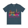 London Skyline Splatter Urban Retro T-Shirt
