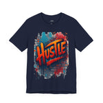 Hustle Tee - Bold Graffiti Streetwear with Vibrant Vibes